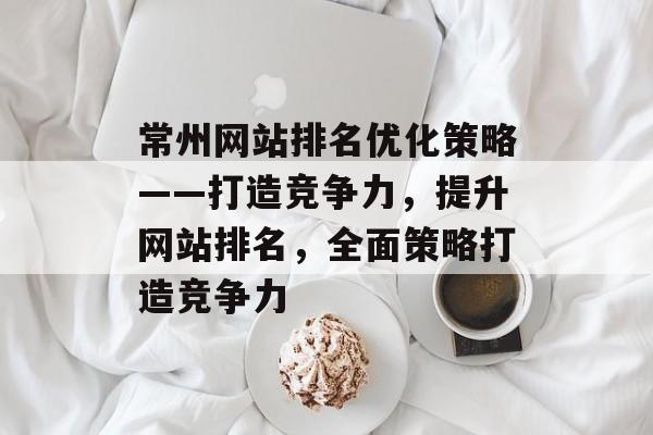 常州网站排名优化策略——打造竞争力，提升网站排名，全面策略打造竞争力