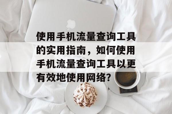 使用手机流量查询工具的实用指南，如何使用手机流量查询工具以更有效地使用网络？