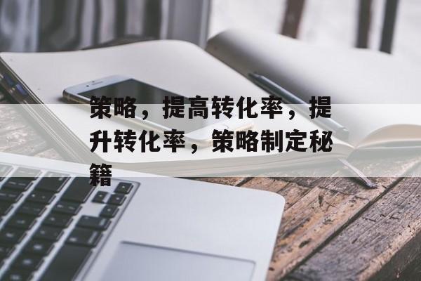 策略，提高转化率，提升转化率，策略制定秘籍
