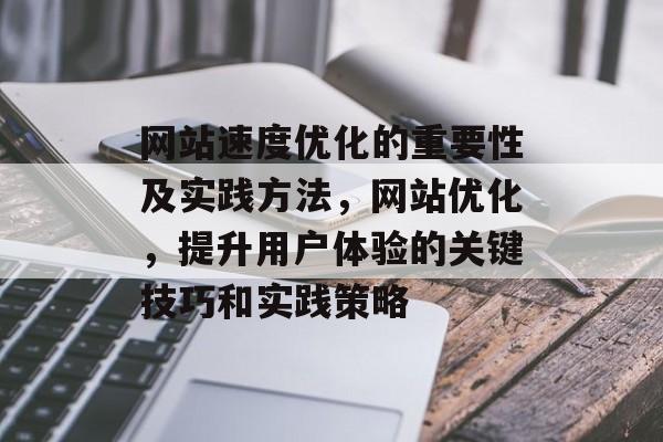 网站速度优化的重要性及实践方法，网站优化，提升用户体验的关键技巧和实践策略