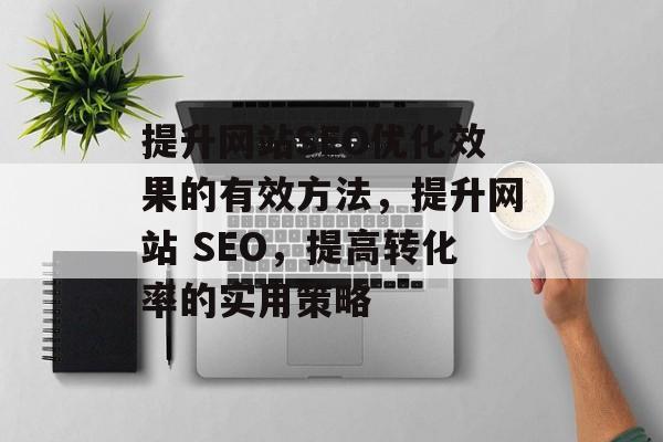 提升网站SEO优化效果的有效方法，提升网站 SEO，提高转化率的实用策略