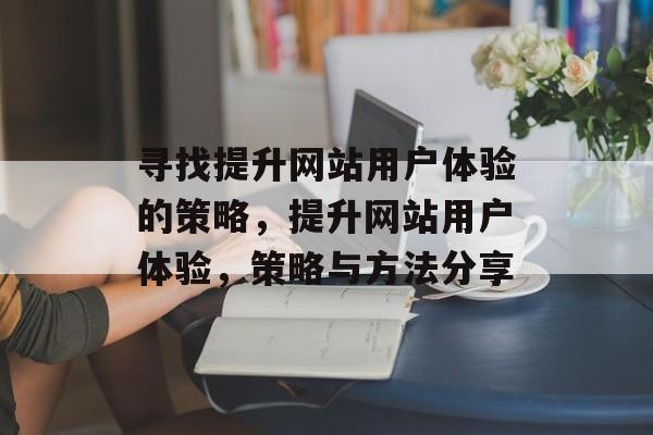 寻找提升网站用户体验的策略，提升网站用户体验，策略与方法分享
