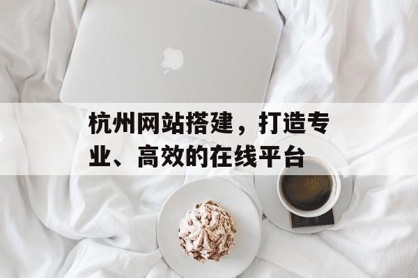 杭州网站搭建，打造专业、高效的在线平台