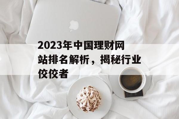 2023年中国理财网站排名解析，揭秘行业佼佼者