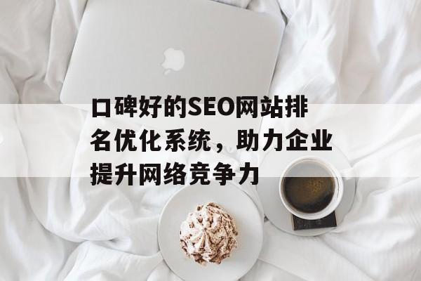 口碑好的SEO网站排名优化系统，助力企业提升网络竞争力