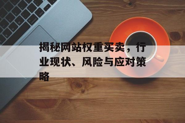 揭秘网站权重买卖，行业现状、风险与应对策略