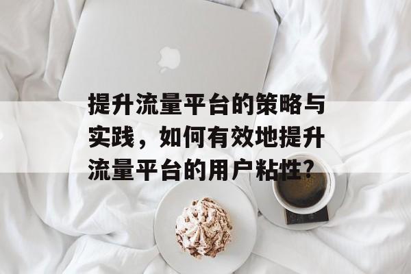 提升流量平台的策略与实践,如何有效地提升流量平台的用户粘性? 提升流量平台的策略与实践,如何有效地提升流量平台的用户粘性?