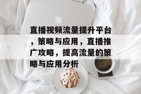直播视频流量提升平台,策略与应用,直播推广攻略,提高流量的策略与应用分析 直播视频流量提升平台,策略与应用,直播推广攻略,提高流量的策略与应用分析