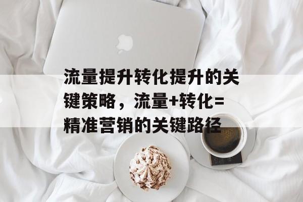 流量提升转化提升的关键策略,流量+转化=精准营销的关键路径 流量提升转化提升的关键策略,流量+转化=精准营销的关键路径