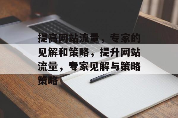 提高网站流量,专家的见解和策略,提升网站流量,专家见解与策略策略 提高网站流量,专家的见解和策略,提升网站流量,专家见解与策略策略