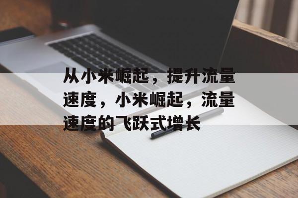 从小米崛起,提升流量速度,小米崛起,流量速度的飞跃式增长 从小米崛起,提升流量速度,小米崛起,流量速度的飞跃式增长