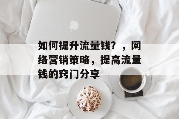 如何提升流量钱?,网络营销策略,提高流量钱的窍门分享 如何提升流量钱?,网络营销策略,提高流量钱的窍门分享