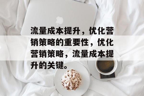 流量成本提升,优化营销策略的重要性,优化营销策略,流量成本提升的关键。 流量成本提升,优化营销策略的重要性,优化营销策略,流量成本提升的关键。