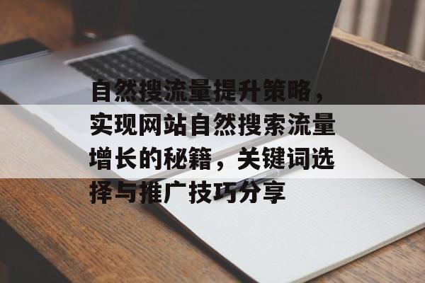 自然搜流量提升策略,实现网站自然搜索流量增长的秘籍,关键词选择与推广技巧分享 自然搜流量提升策略,实现网站自然搜索流量增长的秘籍,关键词选择与推广技巧分享