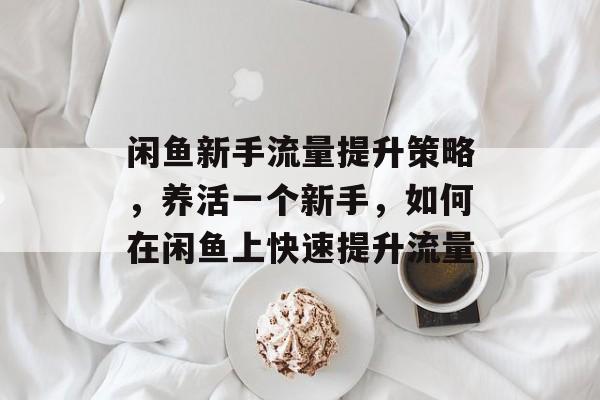 闲鱼新手流量提升策略，养活一个新手，如何在闲鱼上快速提升流量