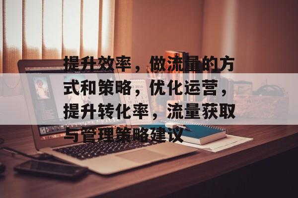提升效率,做流量的方式和策略,优化运营,提升转化率,流量获取与管理策略建议 提升效率,做流量的方式和策略,优化运营,提升转化率,流量获取与管理策略建议