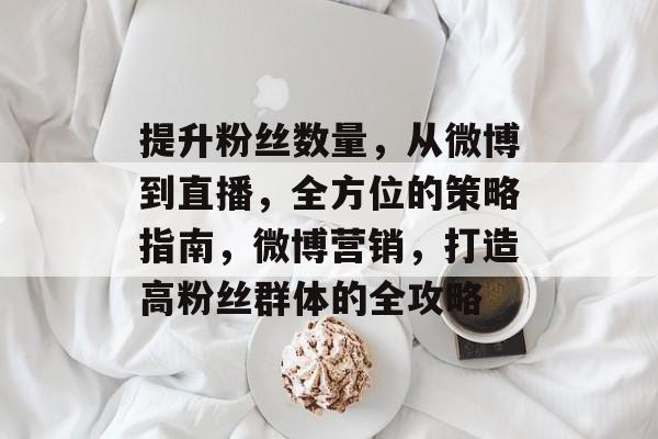 提升粉丝数量,从微博到直播,全方位的策略指南,微博营销,打造高粉丝群体的全攻略 提升粉丝数量,从微博到直播,全方位的策略指南,微博营销,打造高粉丝群体的全攻略