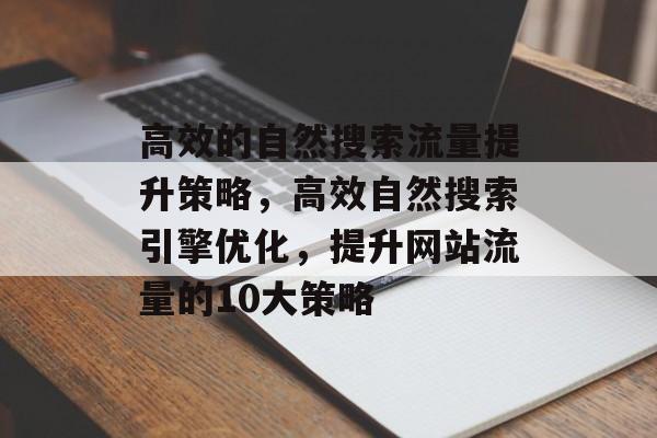 高效的自然搜索流量提升策略,高效自然搜索引擎优化,提升网站流量的10大策略 高效的自然搜索流量提升策略,高效自然搜索引擎优化,提升网站流量的10大策略