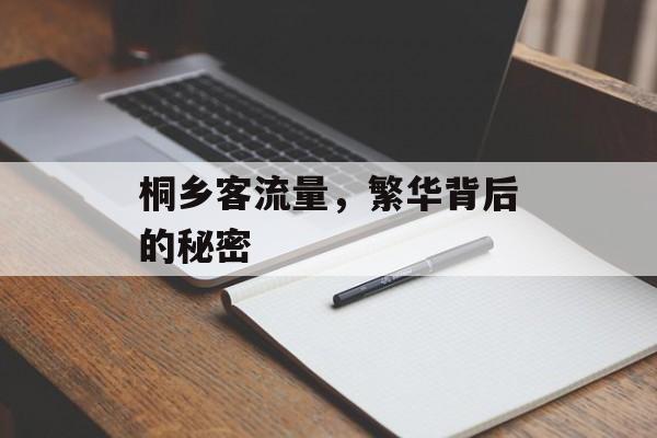 桐乡客流量,繁华背后的秘密 桐乡客流量,繁华背后的秘密
