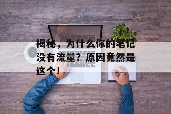 揭秘，为什么你的笔记没有流量？原因竟然是这个！