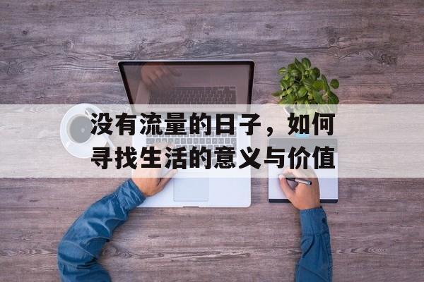 没有流量的日子,如何寻找生活的意义与价值 没有流量的日子,如何寻找生活的意义与价值