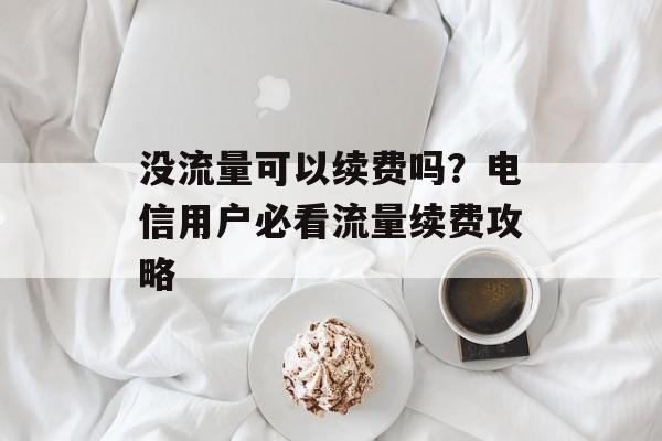 没流量可以续费吗？电信用户必看流量续费攻略